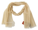 Elegant Cashmere Scarf in Beige