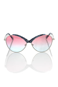 Pink + Blue Metallic Women Sunglasses