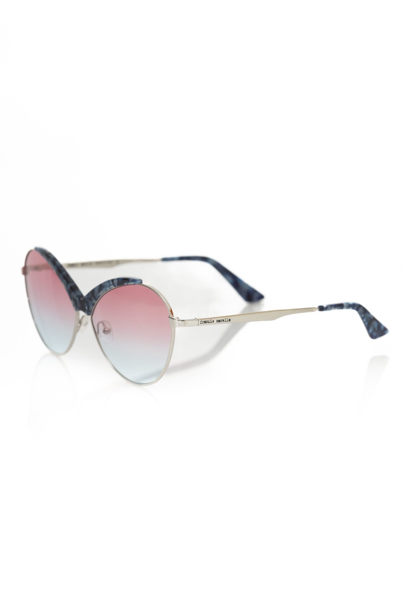 Pink + Blue Metallic Women Sunglasses