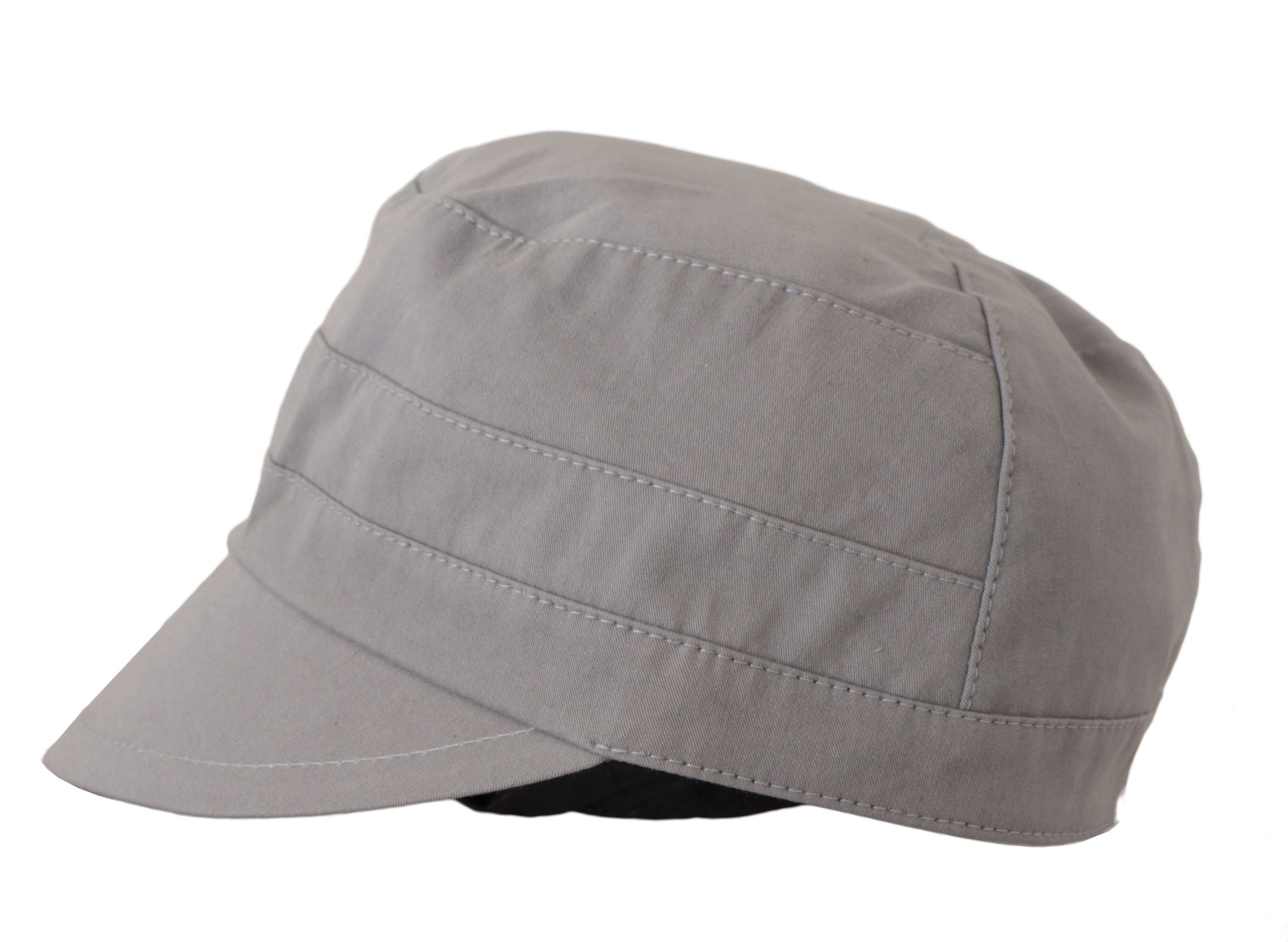 Elegant Gray Newsboy Cap