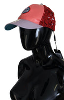 Elegant Multicolor Cotton Baseball Cap