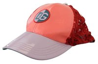 Elegant Multicolor Cotton Baseball Cap