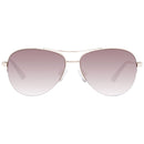 Guess Gold Unisex Sunglasses