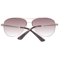 Guess Gold Unisex Sunglasses