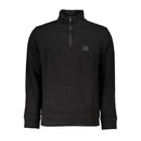 Hugo Boss Black Cotton Men Sweater