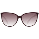 Max Mara Burgundy Women Sunglasses