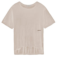 Hinnominate Beige Modal Women T-Shirt