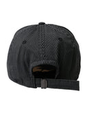 Black Cotton Embellished Baseball Hat