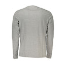 La Martina Elegant Crew Neck Embroidered Long Sleeve Tee