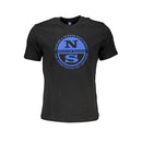 North Sails Black Cotton T-Shirt