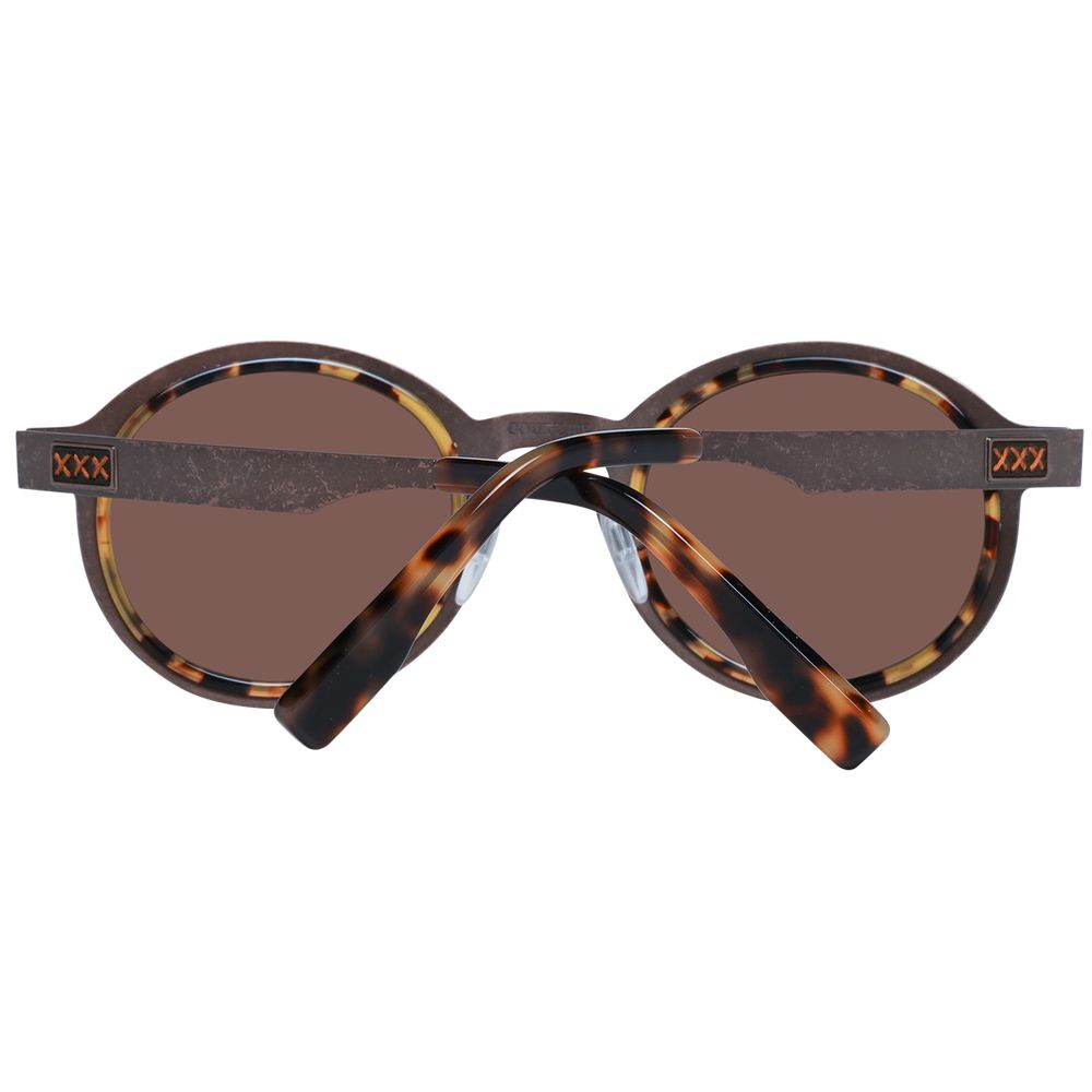 Ermenegildo Zegna Bronze Men Sunglasses