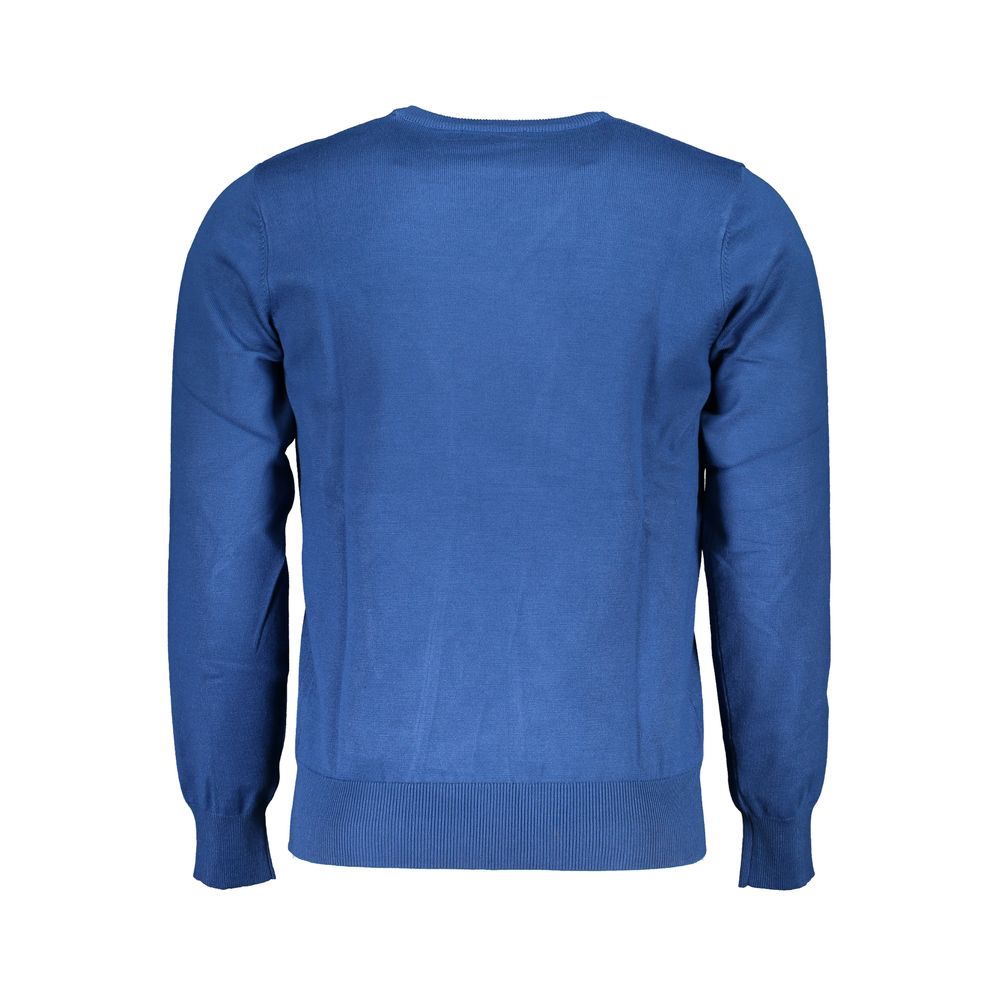 U.S. Grand Polo Blue Nylon Sweater