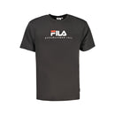 Fila Black Cotton Men T-Shirt