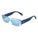 Police Blue Acetate Sunglasses