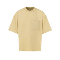 Beige Cotton T-Shirt