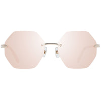 Swarovski Gold Metal Sunglasses