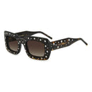 Carolina Herrera Brown Acetate Sunglasses