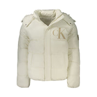 Calvin Klein White Polyamide Men Jacket