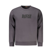 Rifle Gray Cotton Men Sweater