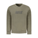 Rifle Green Cotton Men Sweater