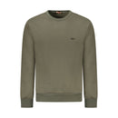 Rifle Green Cotton Mens Sweater