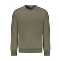 Rifle Green Cotton Mens Sweater