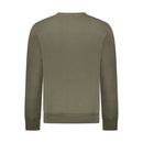 Rifle Green Cotton Mens Sweater