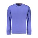 Hugo Boss Blue Cotton Men Sweater