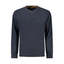 Hugo Boss Blue Cotton Men Sweater