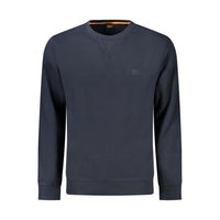 Hugo Boss Blue Cotton Men Sweater