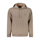 Hugo Boss Brown Cotton Men Sweater