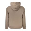 Hugo Boss Brown Cotton Men Sweater