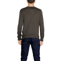 Armani Exchange Green Wool Sweater