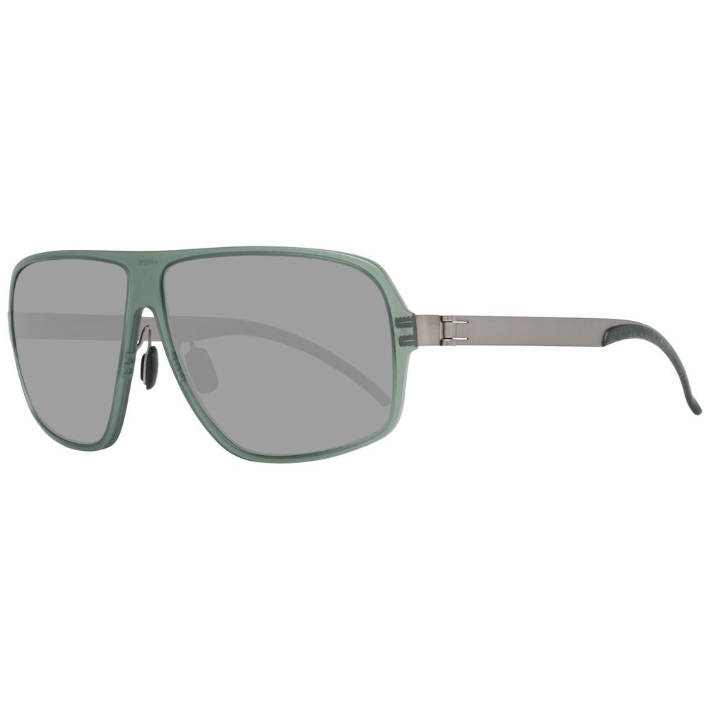 Mercedes Benz Gray Metal Sunglasses