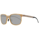 Mercedes Benz Brown Metal Sunglasses