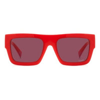 Missoni Red Plastic Sunglasses