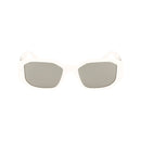 Karl Lagerfeld White Injected Sunglasses