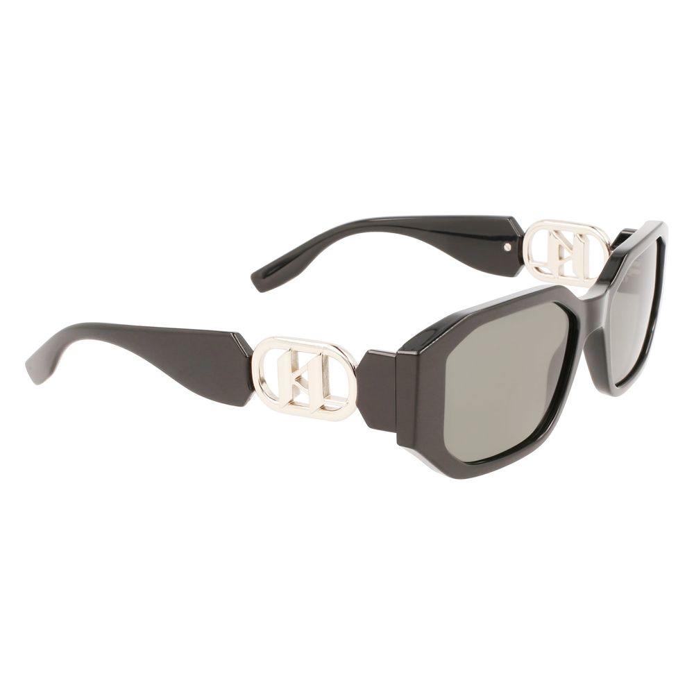 Black Injected Sunglasses