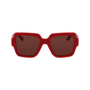 Karl Lagerfeld Red Acetate Sunglasses