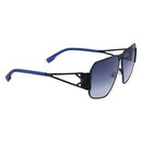 Karl Lagerfeld Black Metal Sunglasses