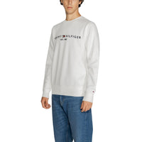 Tommy Hilfiger White Organic Cotton Sweater