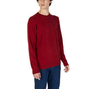 Gas Red Cotton Sweater