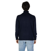 Gas Blue Cotton Sweater