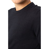 Jack Jones Black Cotton T-Shirt