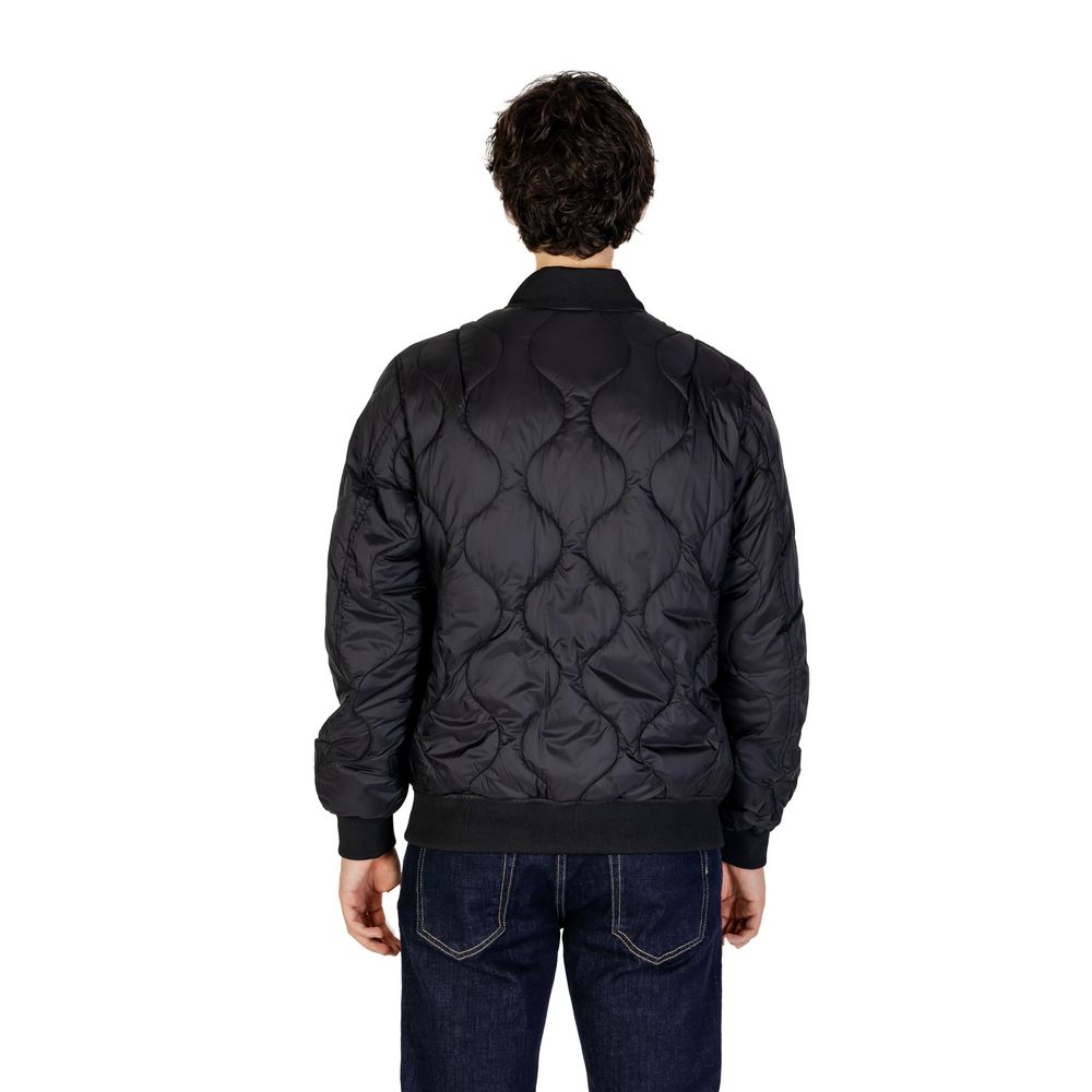 Gianni Lupo Black Polyamide Jacket