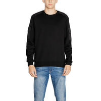 Antony Morato Black Cotton Sweater