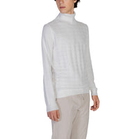 Antony Morato White Cotton Sweater