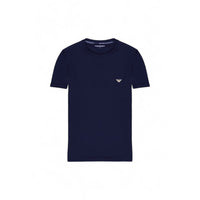 Emporio Armani Underwear Blue Cotton T-Shirt