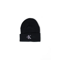 Calvin Klein Jeans Black Recycled Polyester Hat