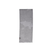 Alviero Martini Prima Classe Gray Polyacrylic Scarf